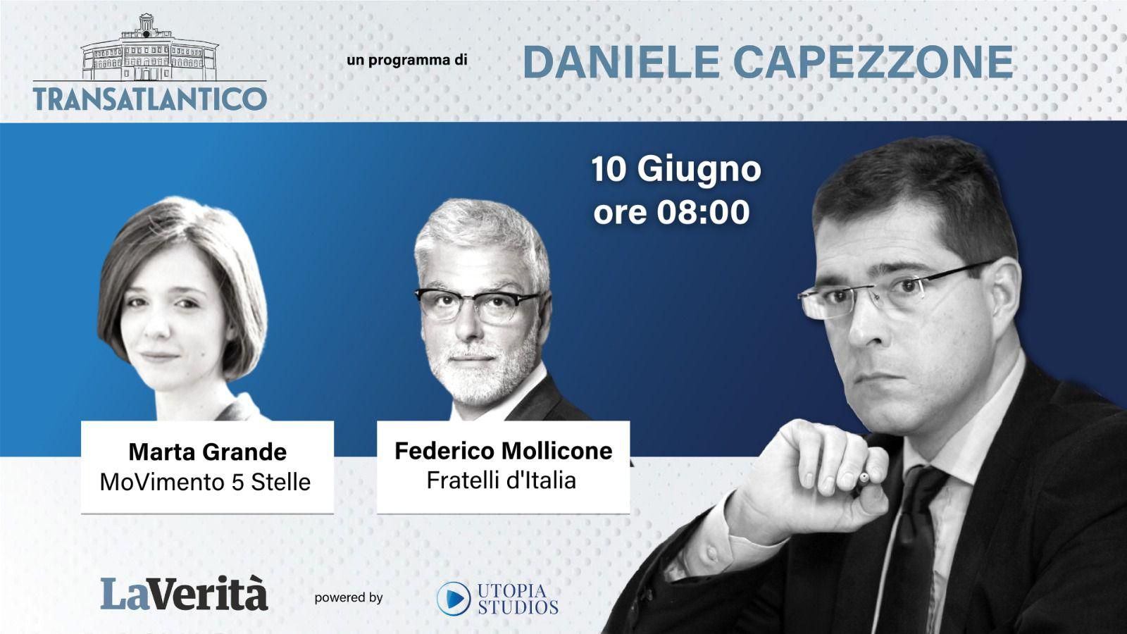 Fdi e M5s a Transatlantico: confronto su Ucraina, elezioni e referendum