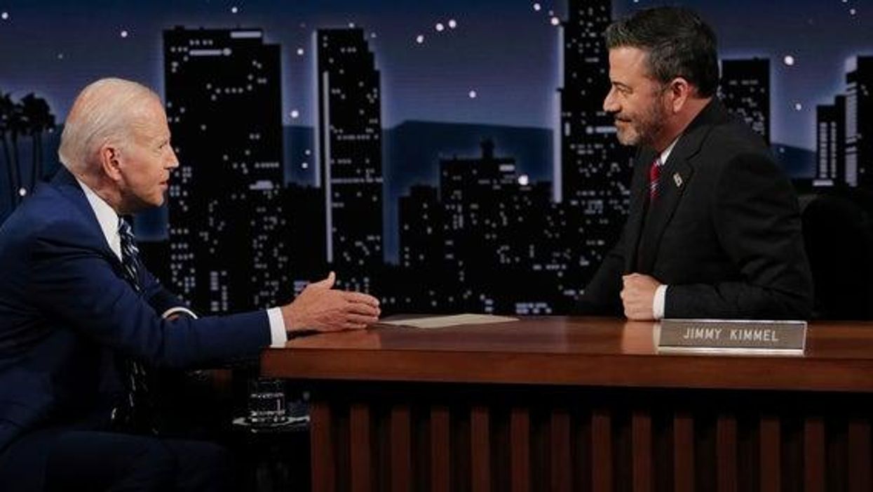 Endorse This! President Biden Trashes Trump, Talks Gun Violence On Kimmel