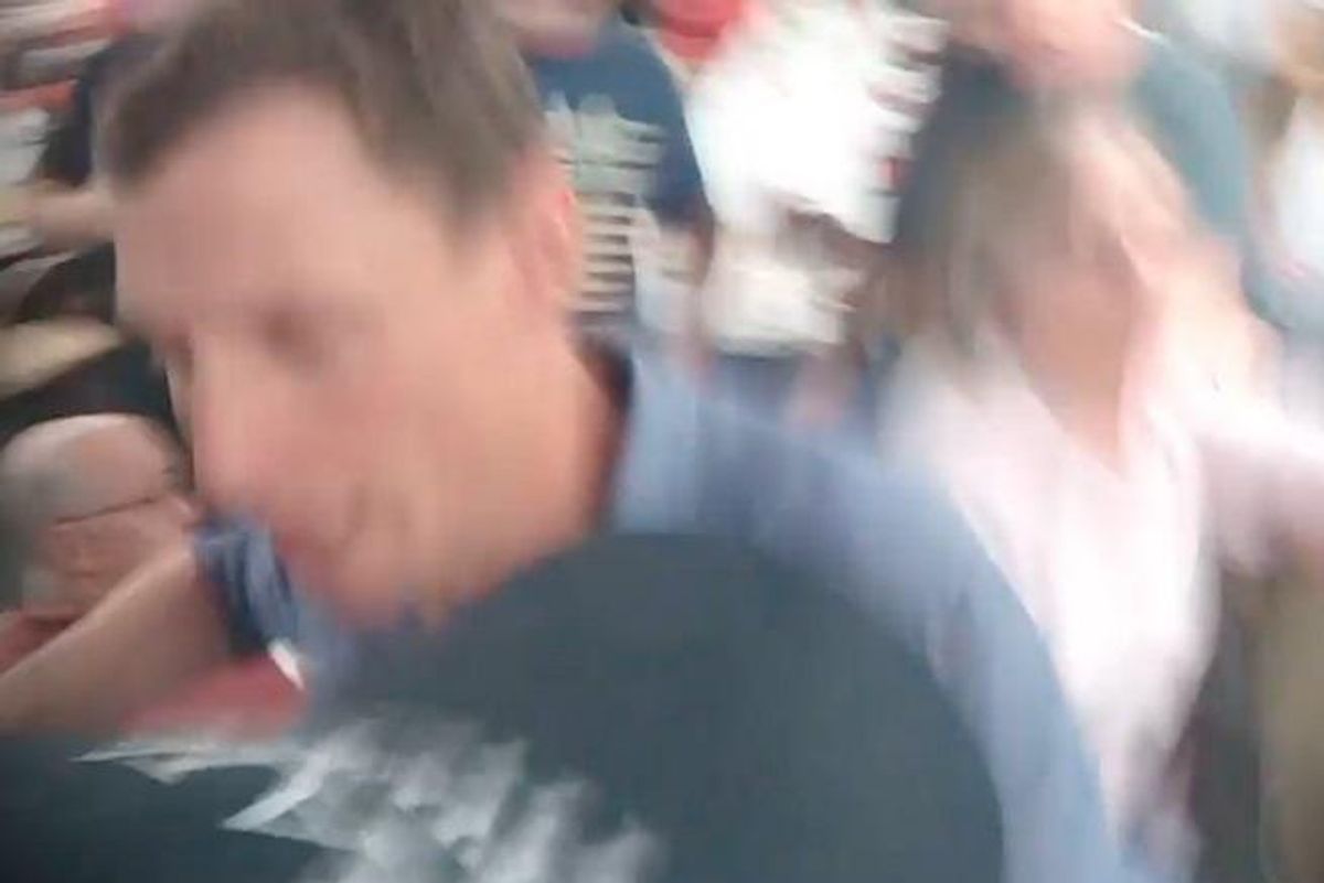 Blake Masters Jumps Out Of Nowhere And Just Starts Whaling On This One Old Guy