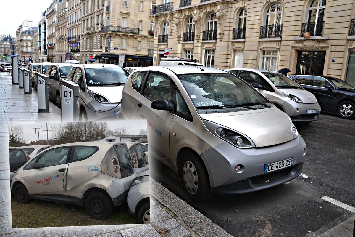 A Parigi sono finite tutte al cimitero le auto elettriche targate sinistra