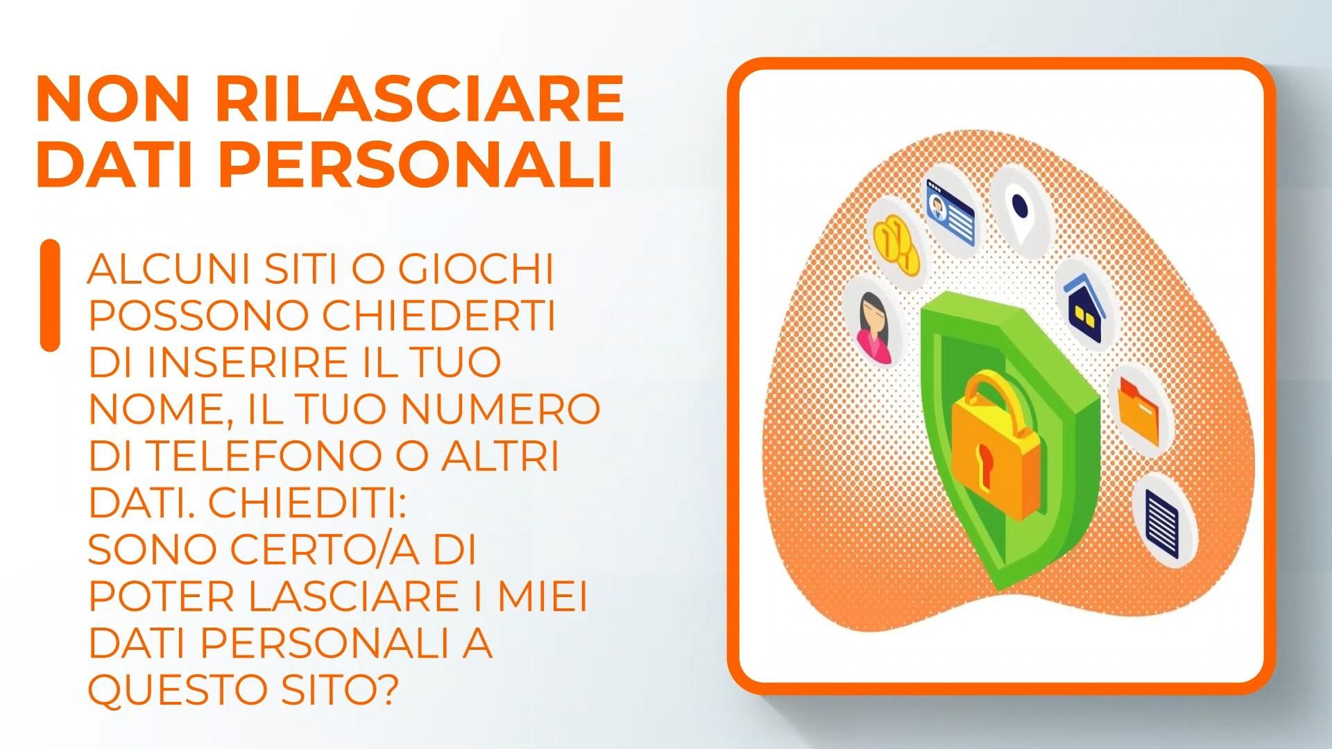 Mini guida al web: non rilasciare dati personali