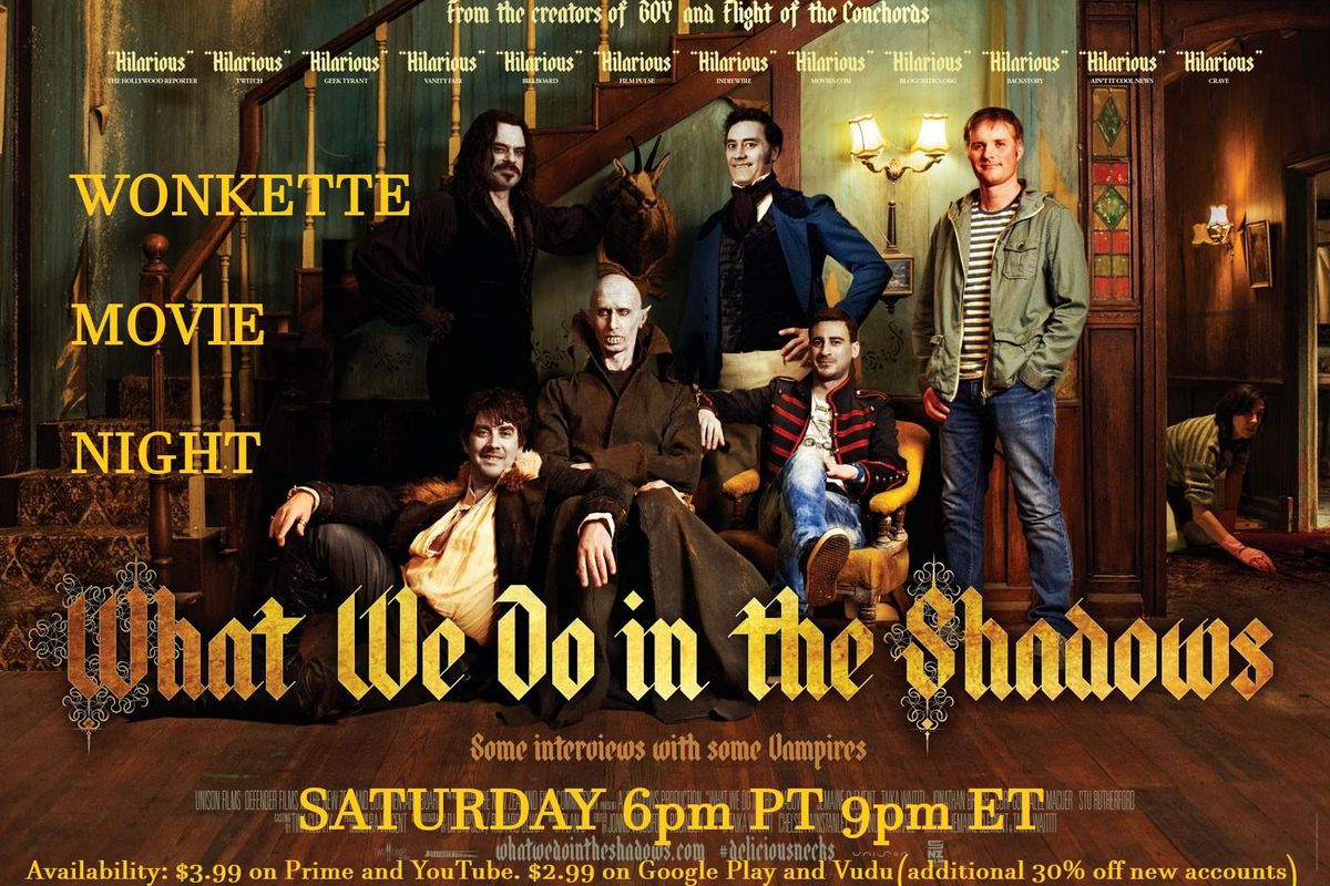 Wonkette Movie Night: What We Do In The Shadows