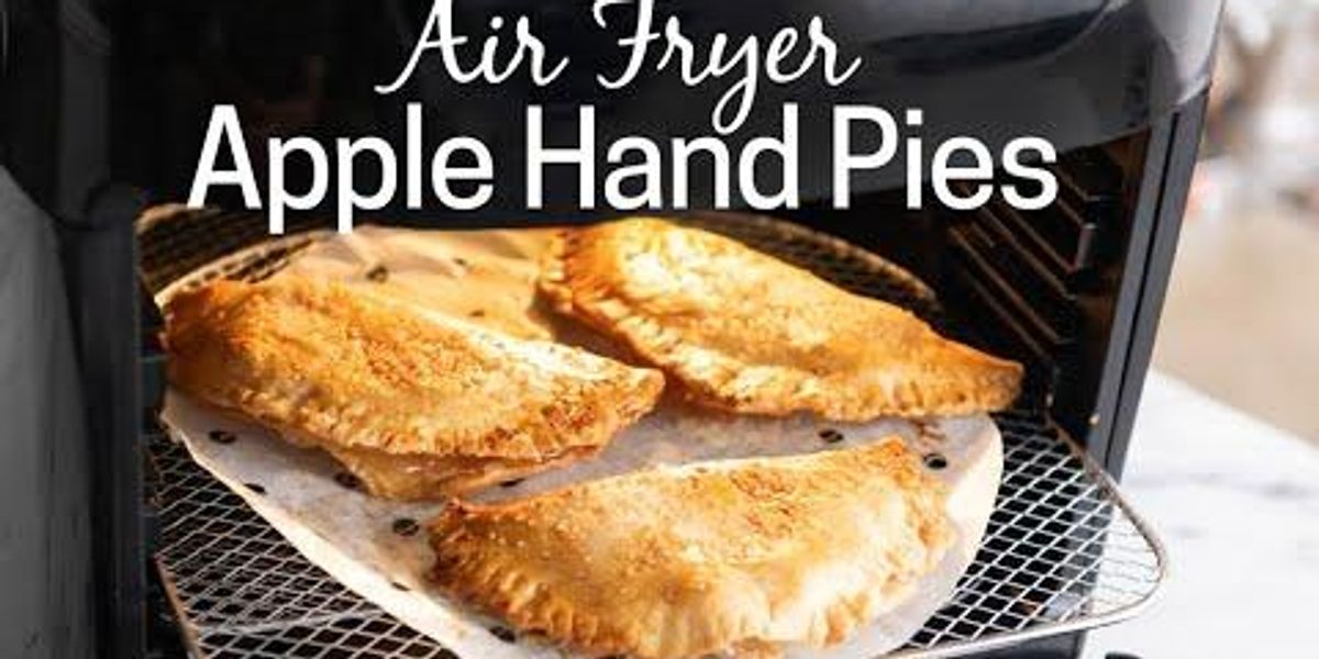 Here's how to make apple hand pies in the air fryer fast with only 4