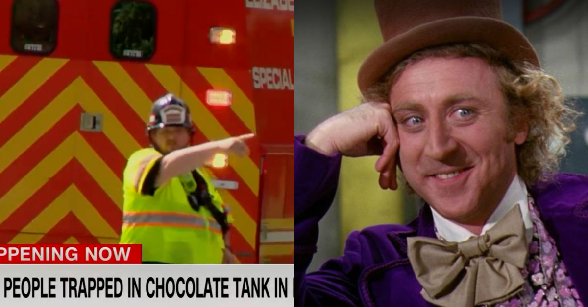 Two People Had To Be Rescued After Falling Into Tank Of Chocolate At Pennsylvania M&M Factory