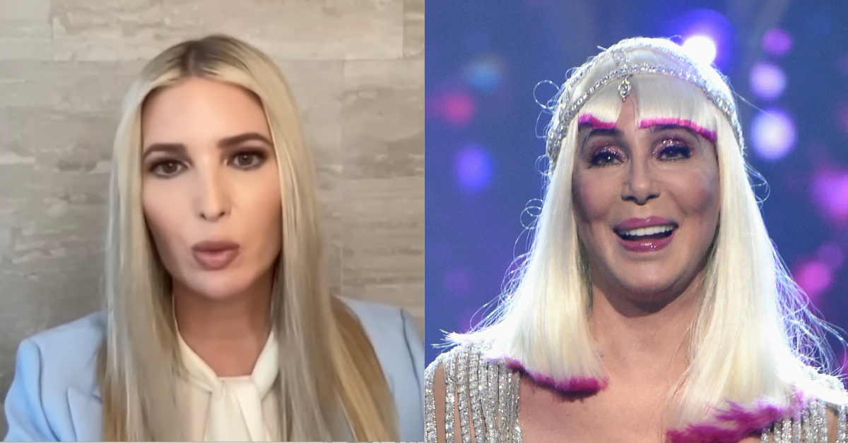 Someone Just Compared Cher To Ivanka In That Jan. 6 Video–And Cher Had The Most Epic Response
