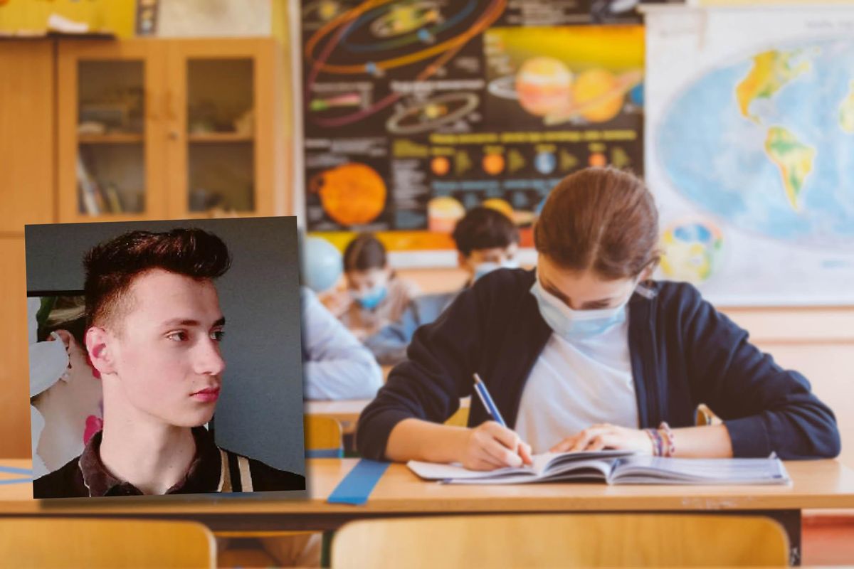 Leva il bavaglio in aula e viene punito. Alunno decide di mollare gli studi