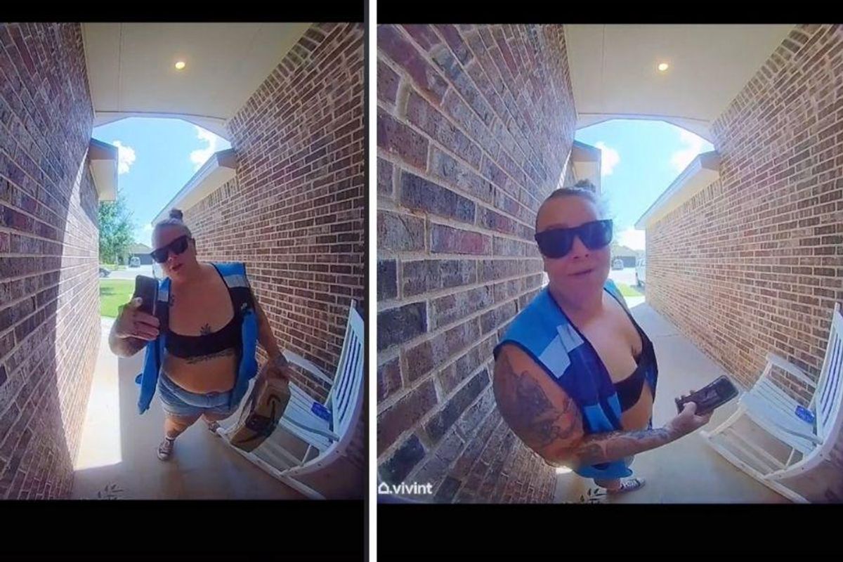 Amazon driver, delivery driver, unsafe, house number, doorcam, Jessica Huseman