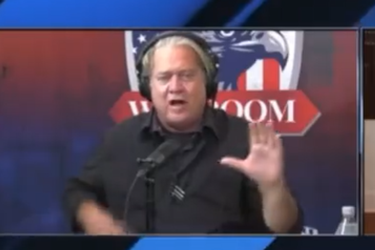 Steve Bannon (Sob!) Not Gonna Let (Sob!) Bill Barr (Sob!) Bully Dinesh D'Souza (Sob!) Like That! (Sob!)