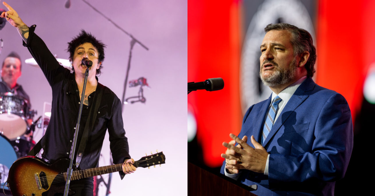 Green Day Had A Very Blunt, Expletive-Laden Message For Ted Cruz At Their Latest Concert