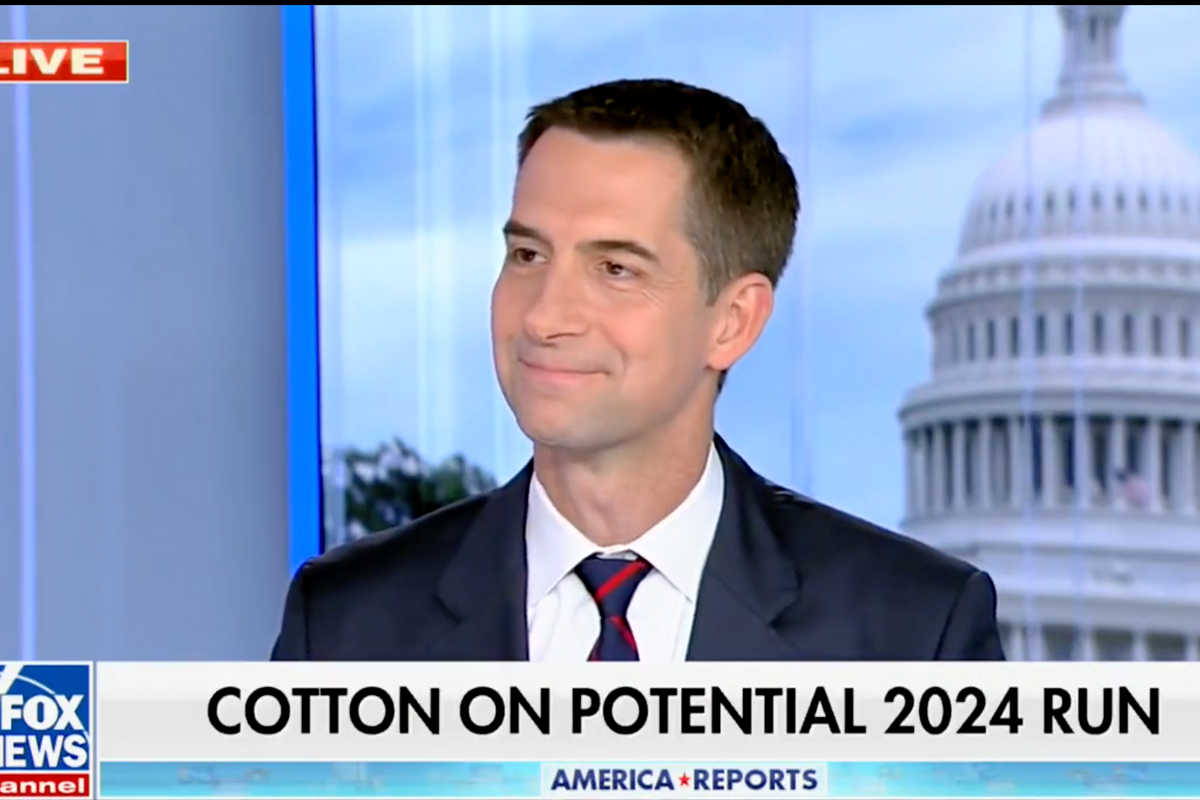 Can Tom Cotton Out-Racist Donald Trump In A GOP Primary?