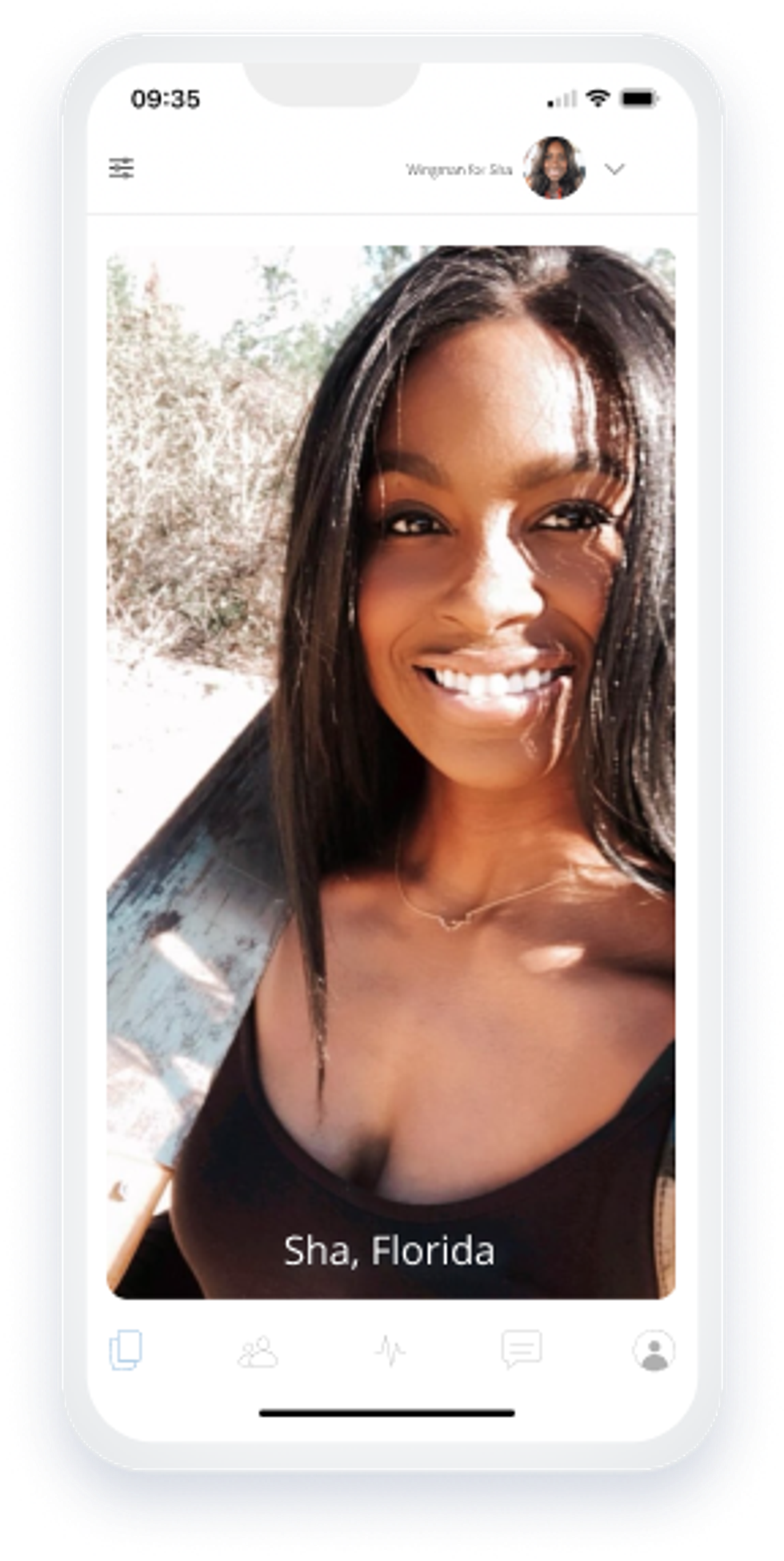 sha tabb, dating profile, billboard, wingman