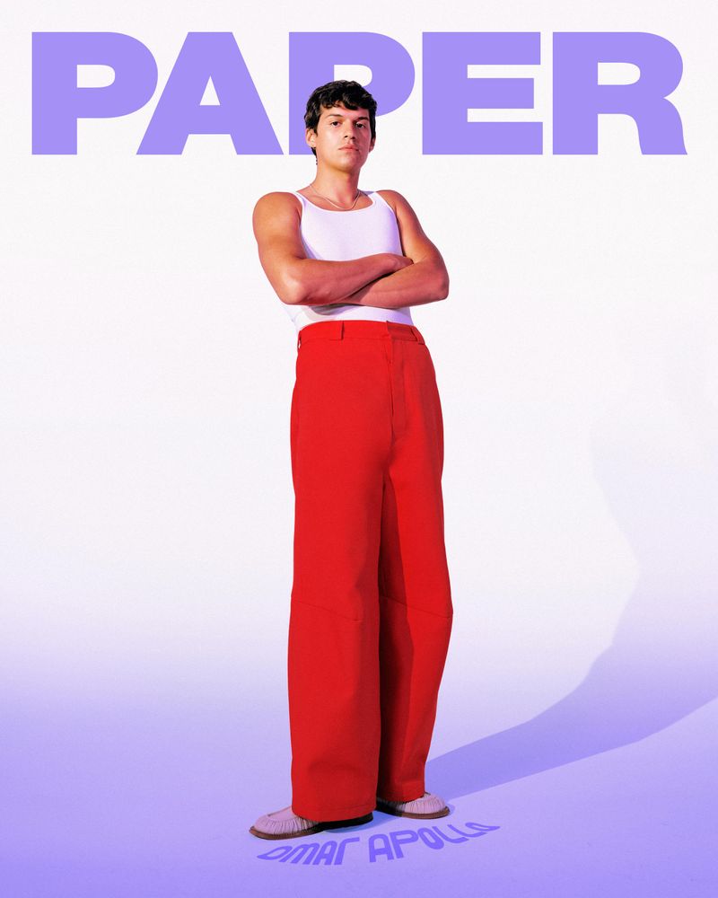 Omar Apollo on the Cover of PAPER Magazine - PAPER Magazine