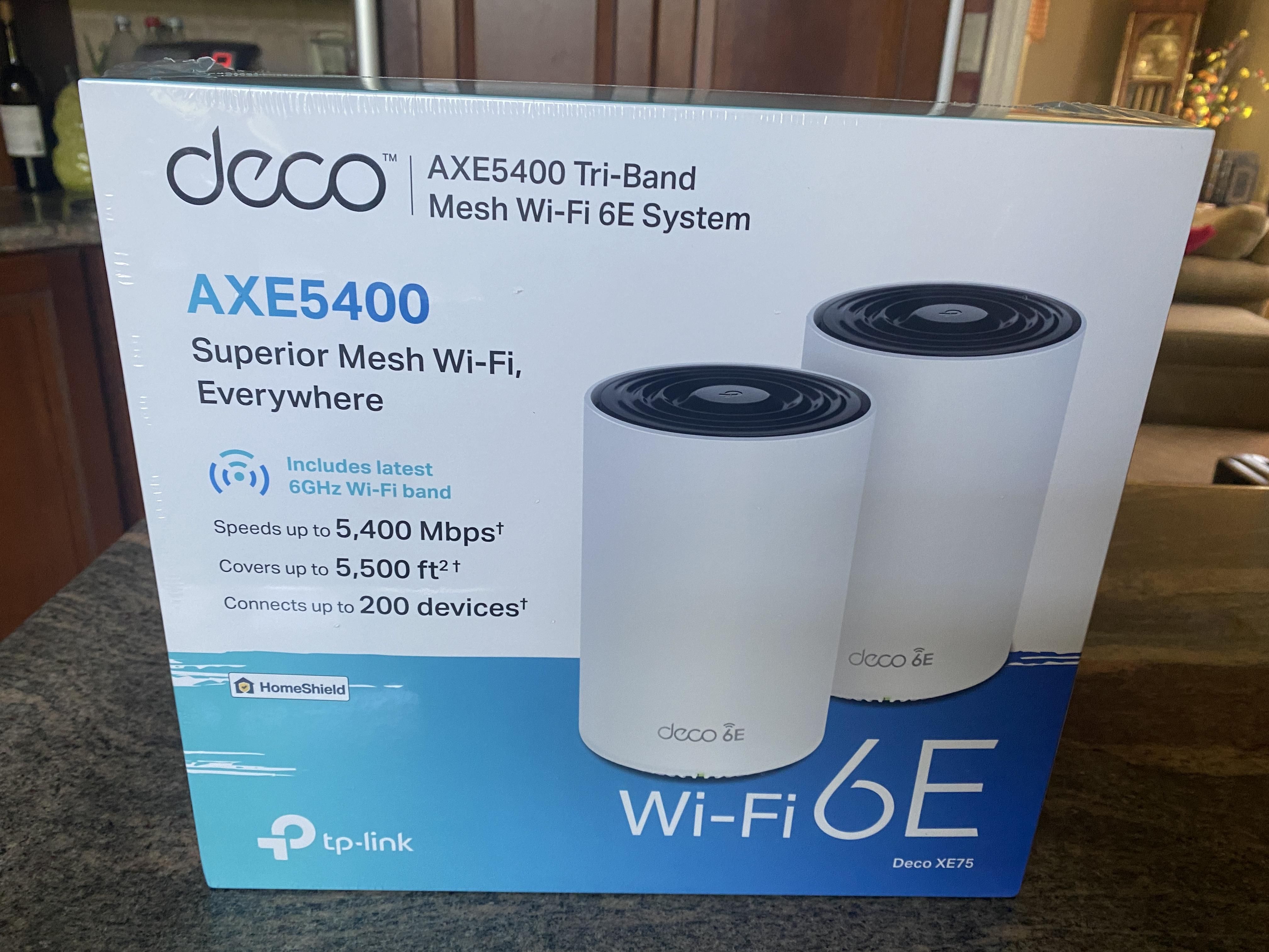 TP-Link Deco AXE5400 Tri-Band Mesh Wi-Fi 6e System Review TP-Link Deco AXE5400 Tri-Band Mesh Wi-Fi 6e System Review