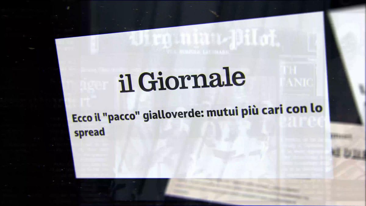 Lo spread faceva paura solo coi gialloverdi