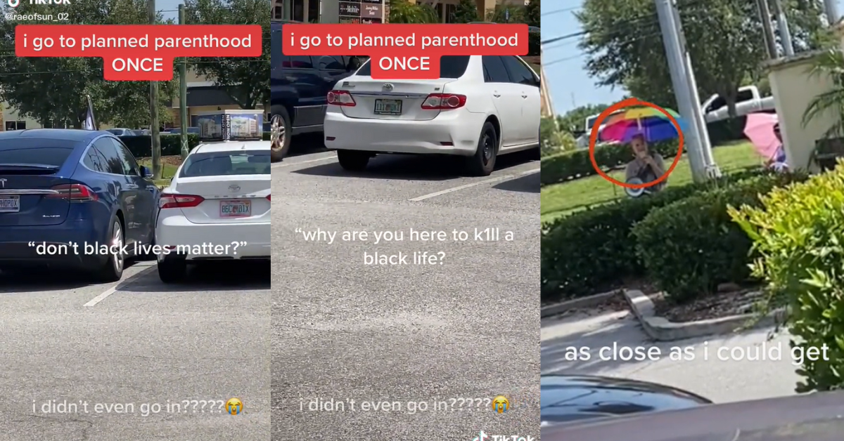 Black Woman Floored After Anti-Choice Protester Asks 'Don't Black Lives Matter?' Outside Planned Parenthood