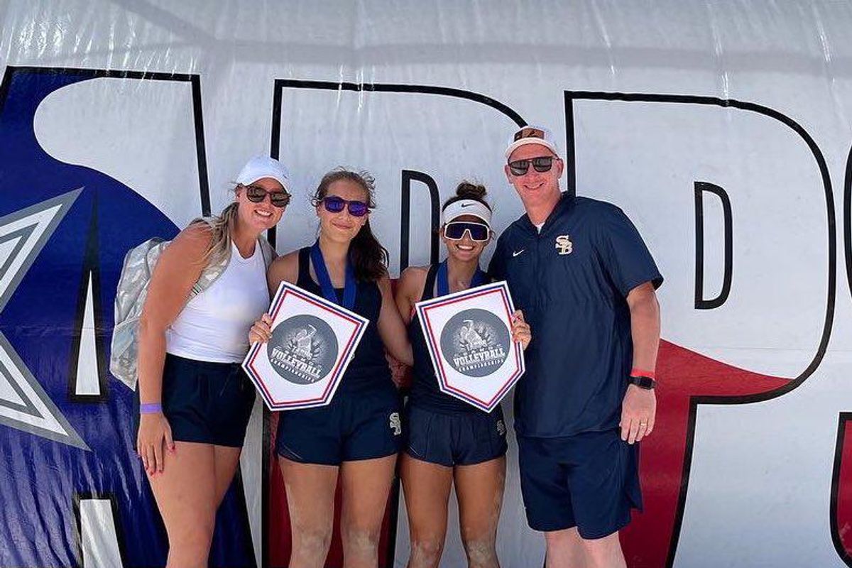 Second Baptist School duo claims TAPPS Sand Volleyball State Championship