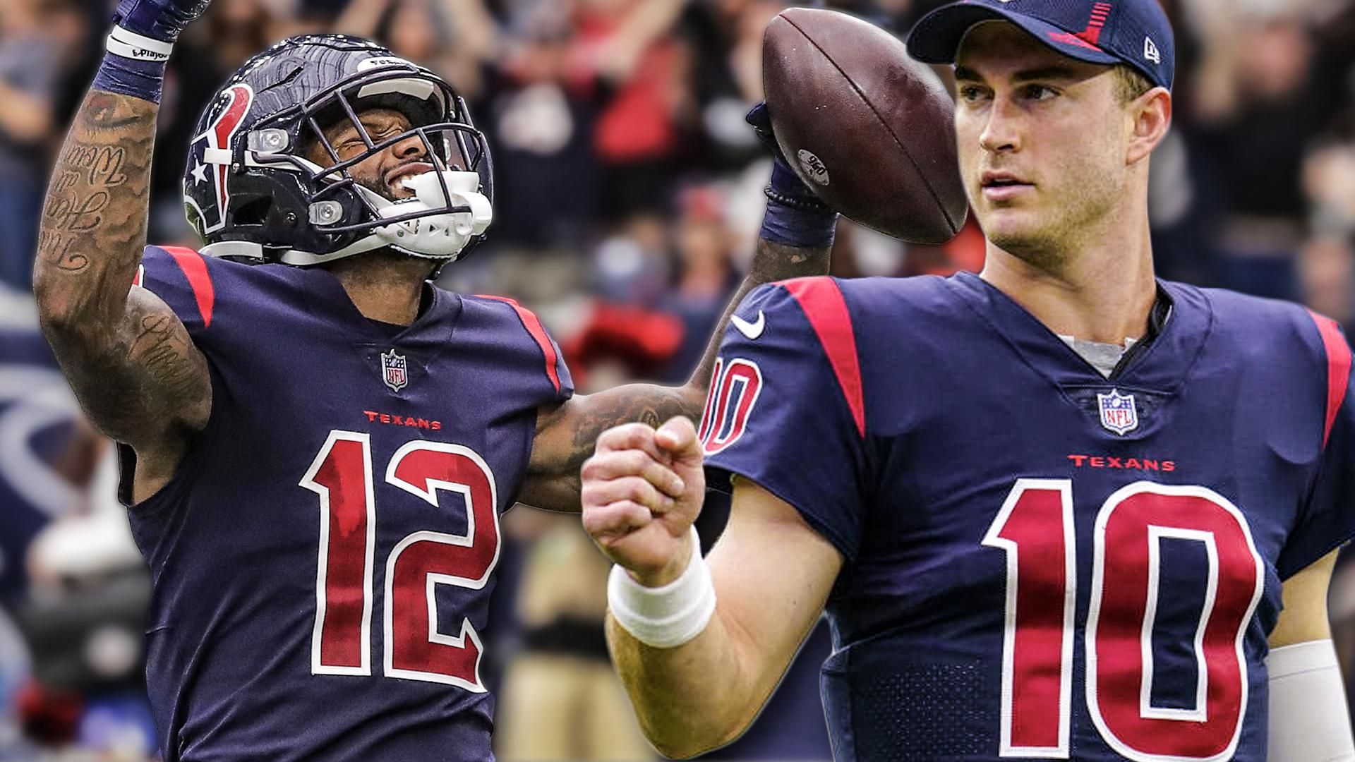Houston Texans Nico Collins, Davis Mills