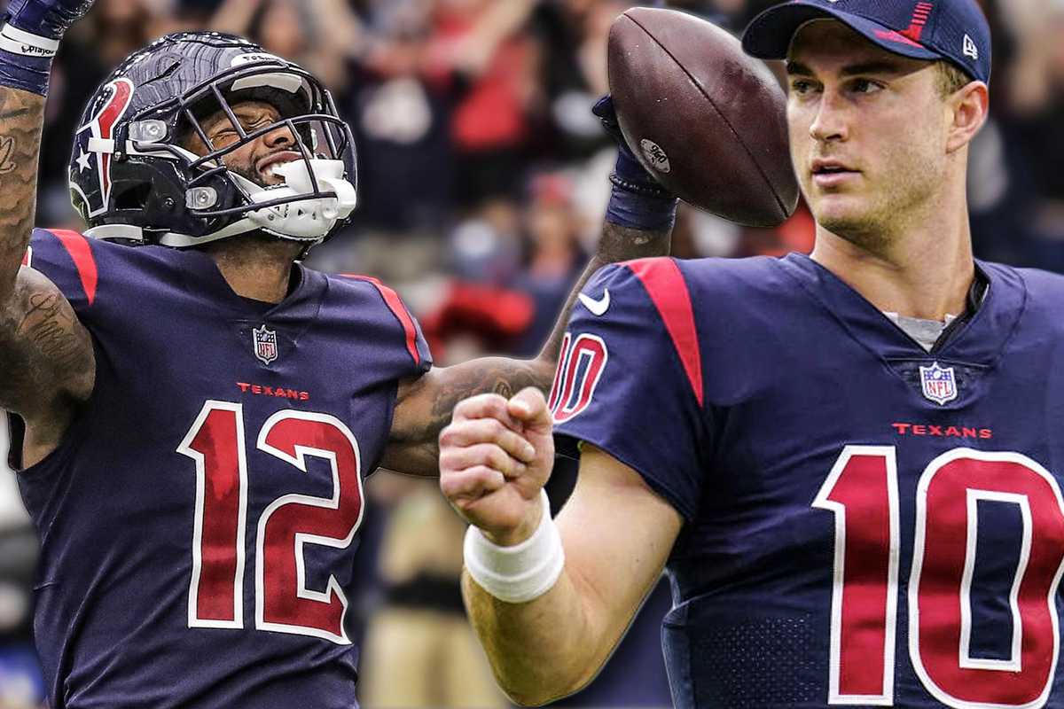 Houston Texans Nico Collins, Davis Mills