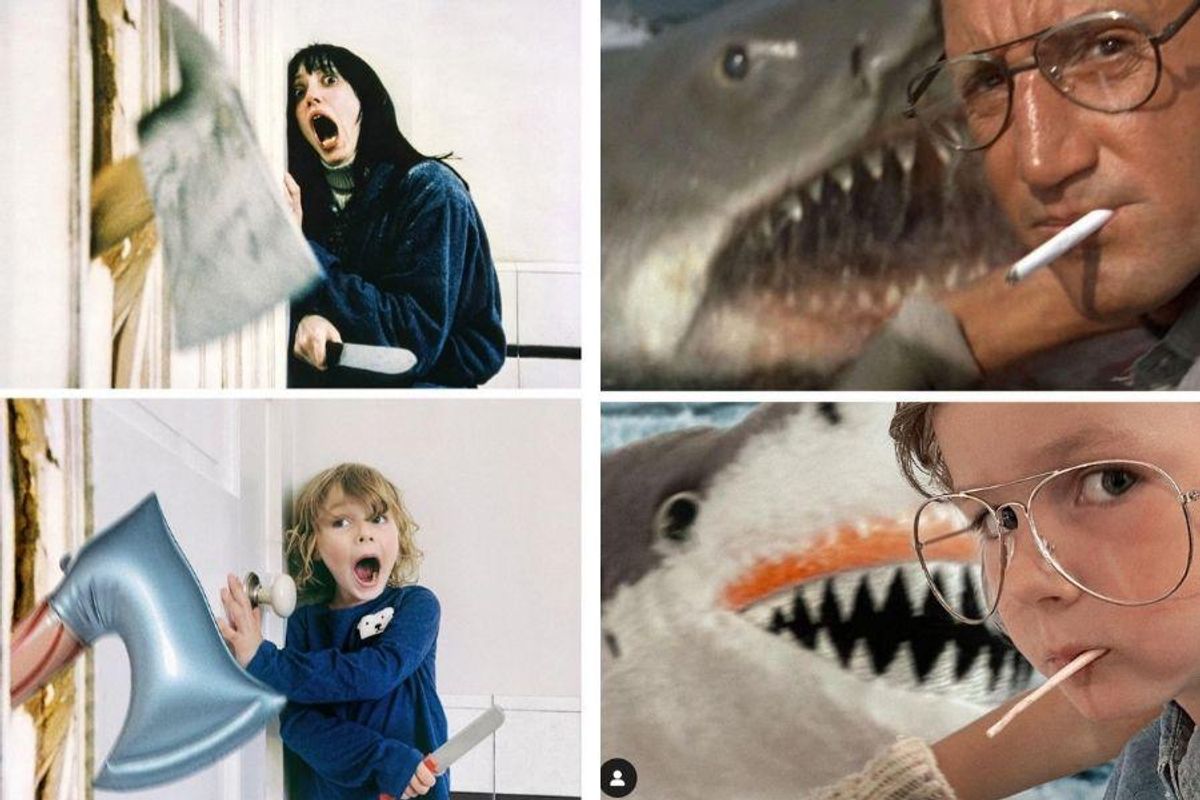 Dad and 5-year-old daughter re-create famous movie scenes - Upworthy