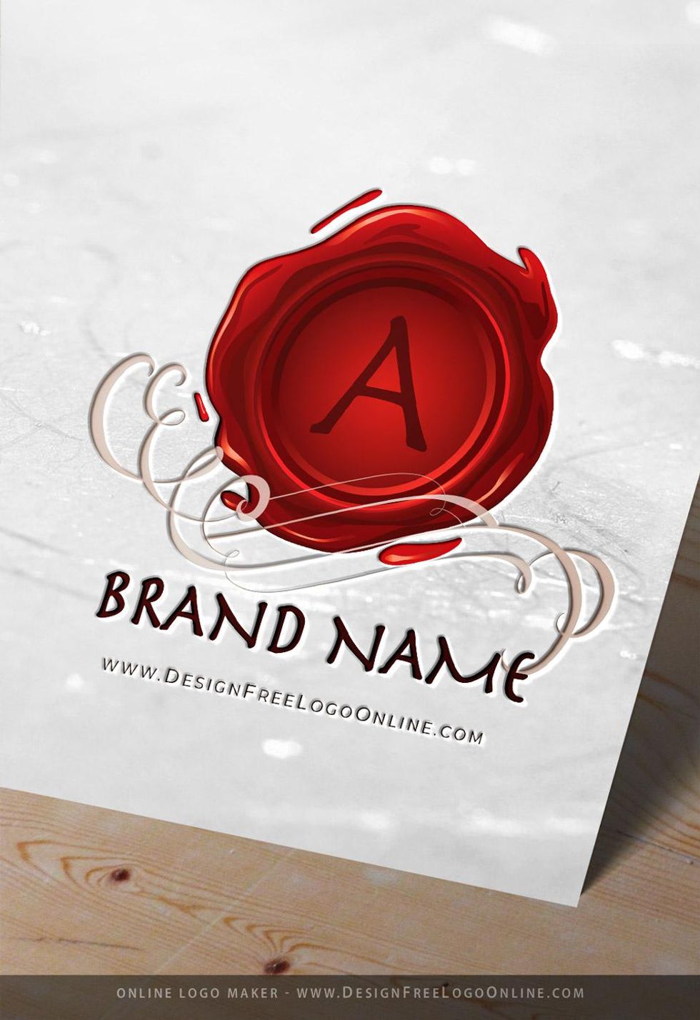 Wax Seal Logo Design