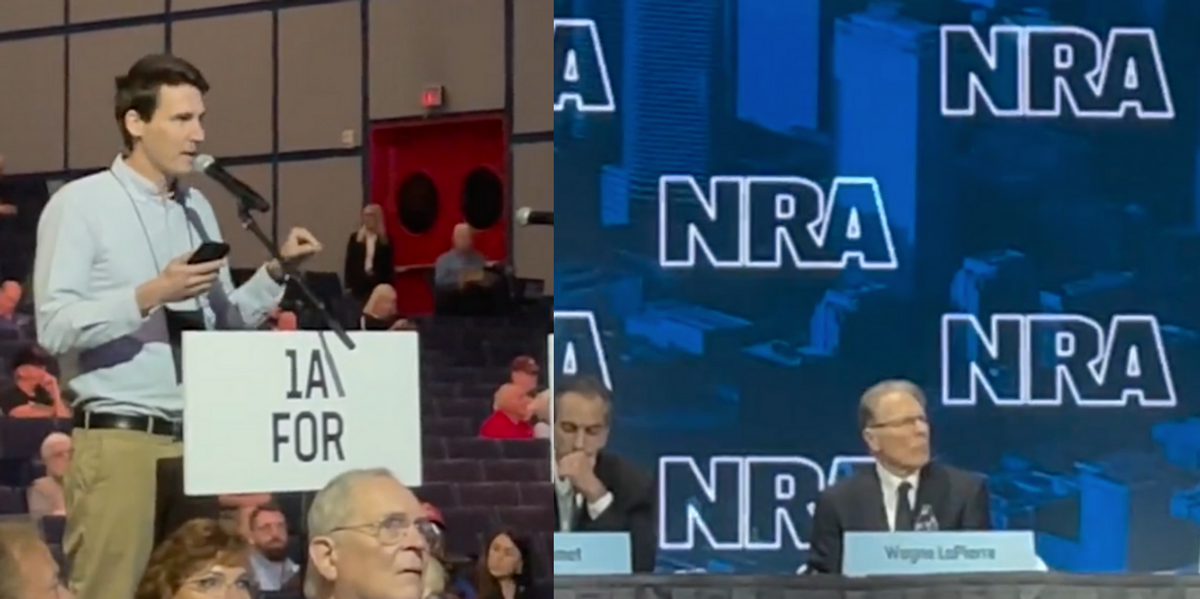 Comedian Epically Trolls NRA Head During Convention For Offering 'Thoughts And Prayers' After Mass Shooting