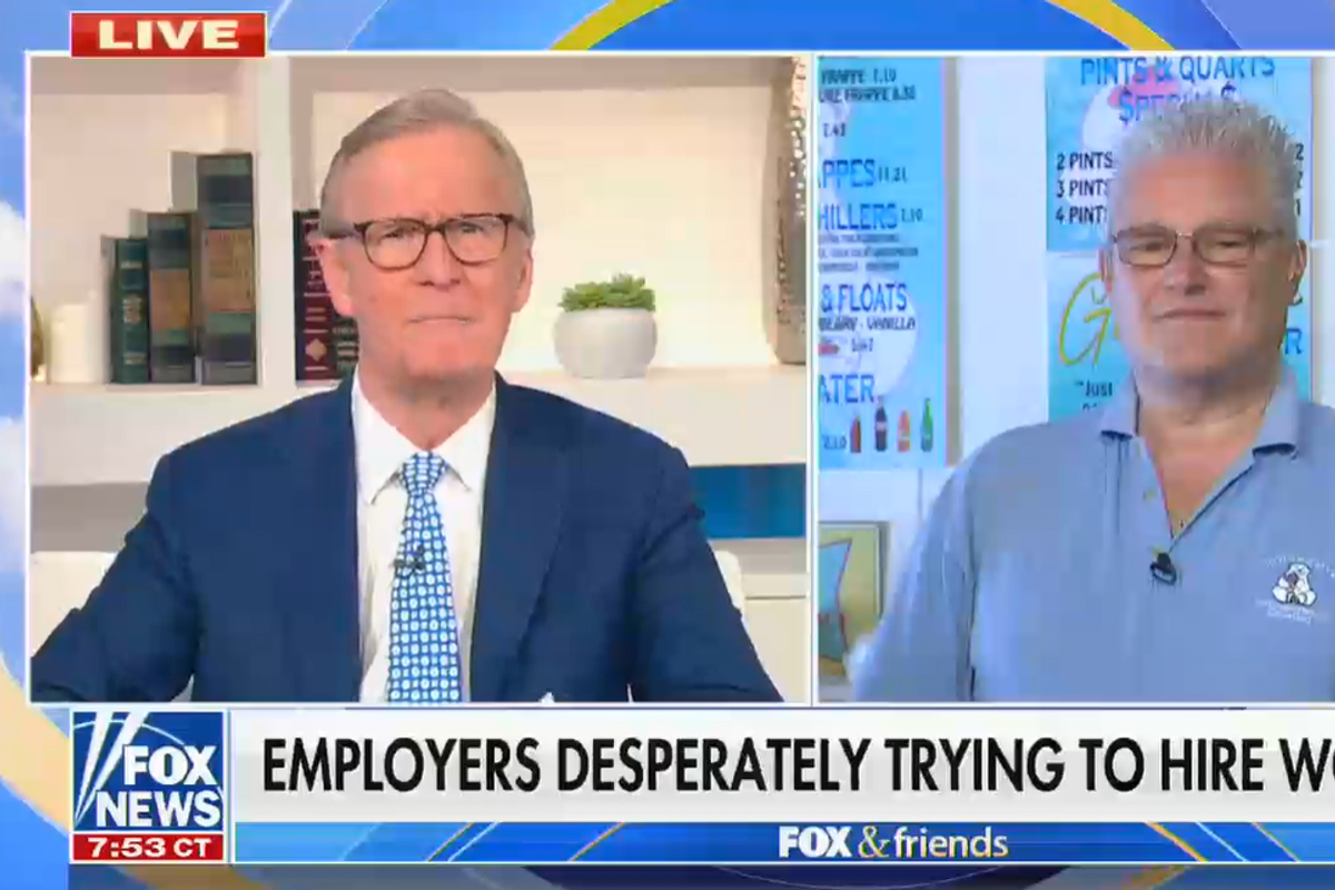 'Fox & Friends' Has Weird Ice Cream Man Friend Who'd Like Some Loosened Child Labor Laws, Please