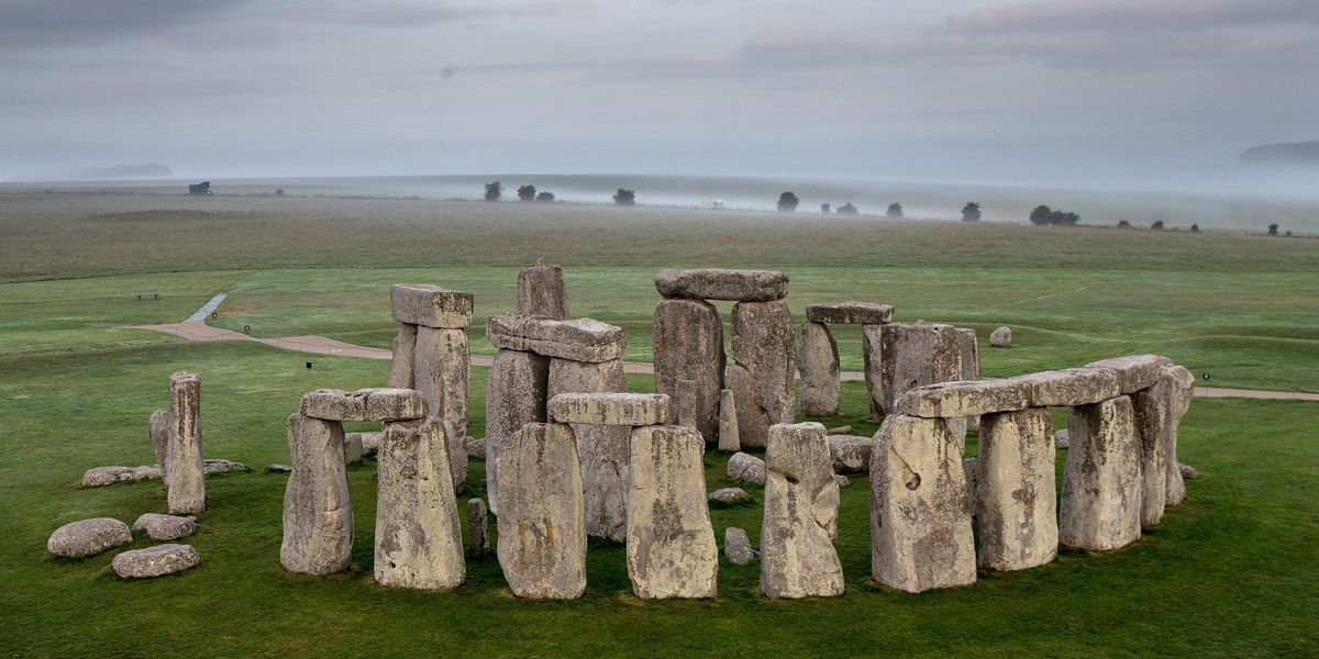 The Queen Slapped Her Face All Over Stonehenge