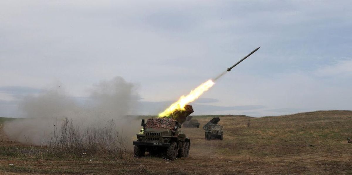 Russia is holding nuclear drills in response to Biden sending rockets to Ukraine