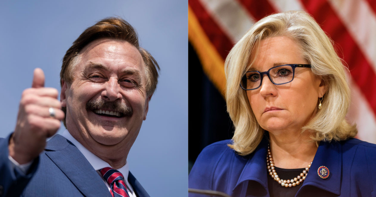 Liz Cheney Says What We're All Thinking About Mike Lindell After He Accuses Wyoming Of Massive Voter Fraud
