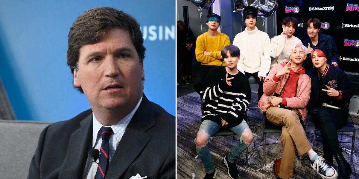 BTS Fans Eviscerate Tucker Carlson After White House Visit Criticism