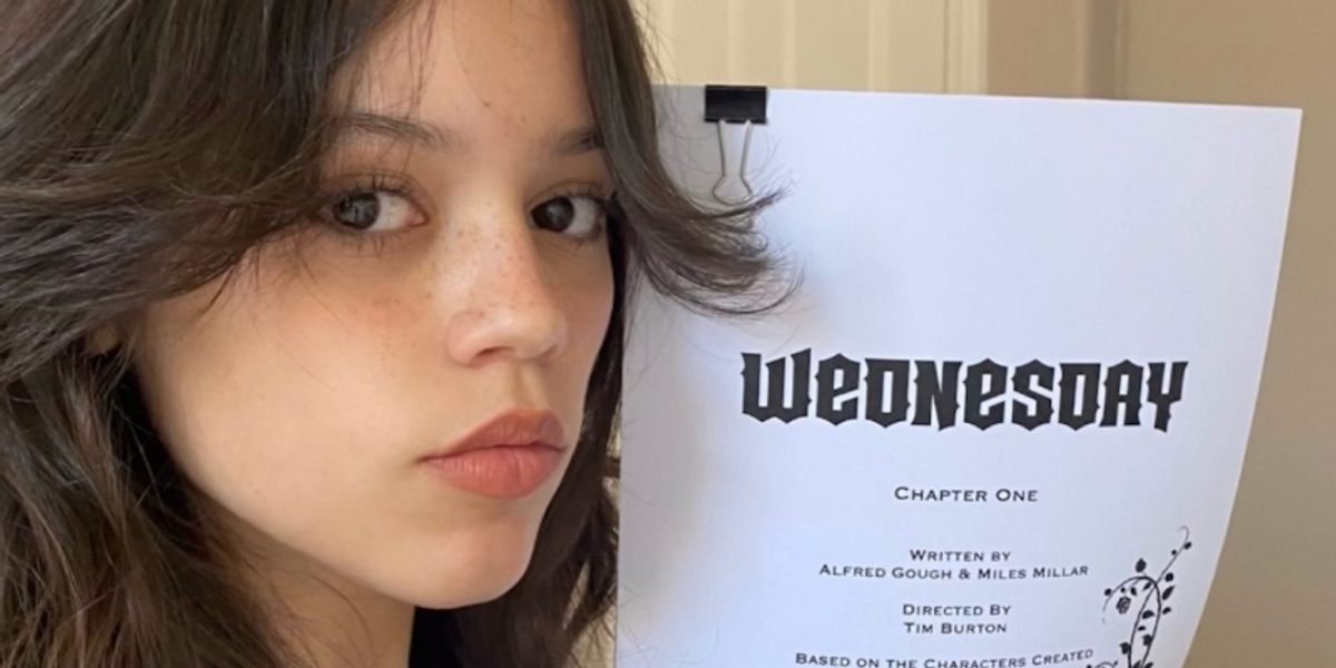 Netflix reveals first look at Jenna Ortega as Wednesday Addams