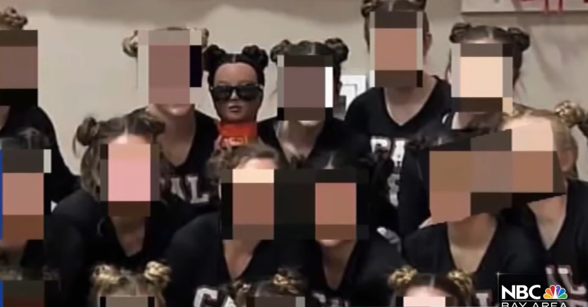 All-White Cheer Squad Sparks Outrage After Using Black Mannequin Head As Their 'Mascot'