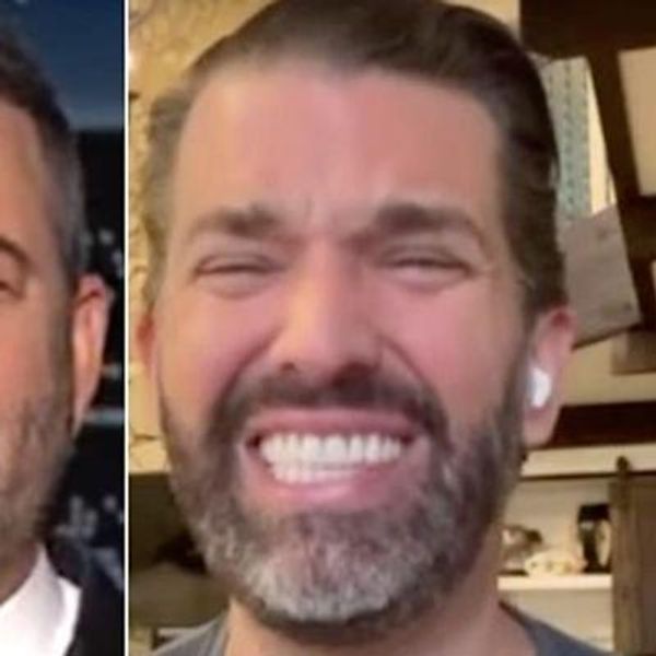 Endorse This! Kimmel Exposes Grifter Don Jr.'s 'America First' Gear