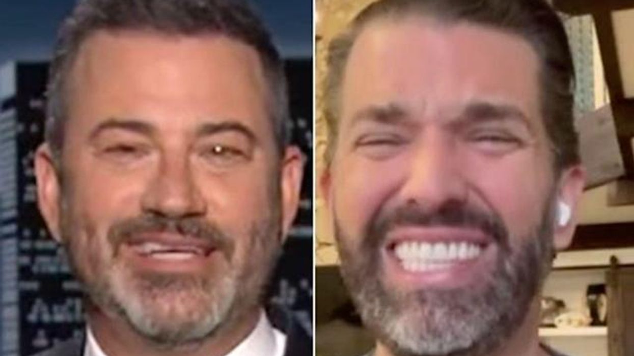 Endorse This! Kimmel Exposes Grifter Don Jr.'s 'America First' Gear