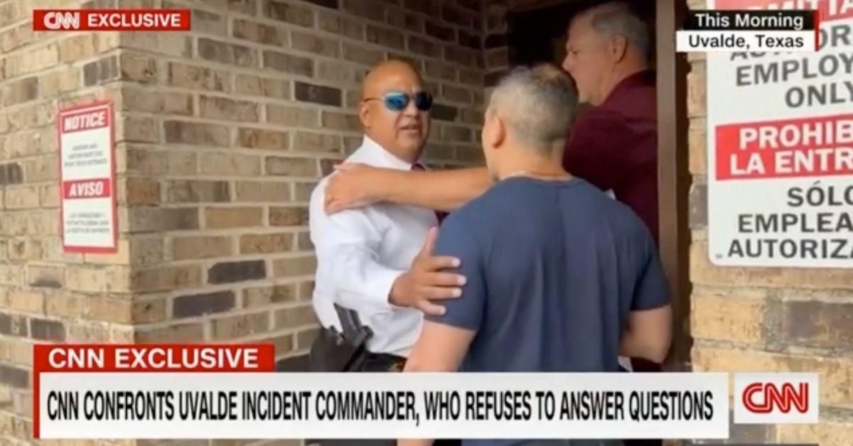 Uvalde School District Police Chief Flees CNN Reporter After Being Confronted About Shooting