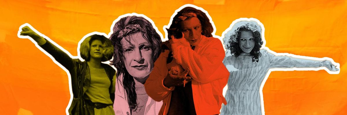 Various images of Sylvia Rivera 