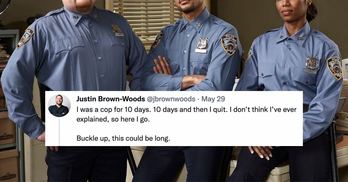Former Cop Explains Why He Quit The Force After Just 10 Days In Eye-Opening Twitter Thread