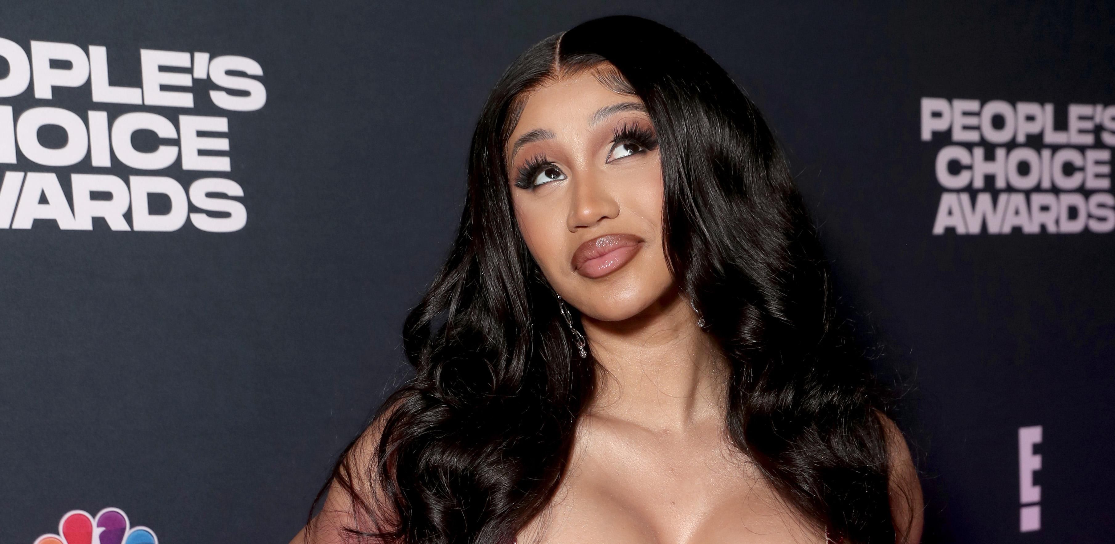 cardi b striper video