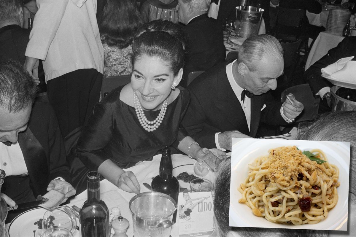 Quando la Callas cambiò la ricetta dei bigoli