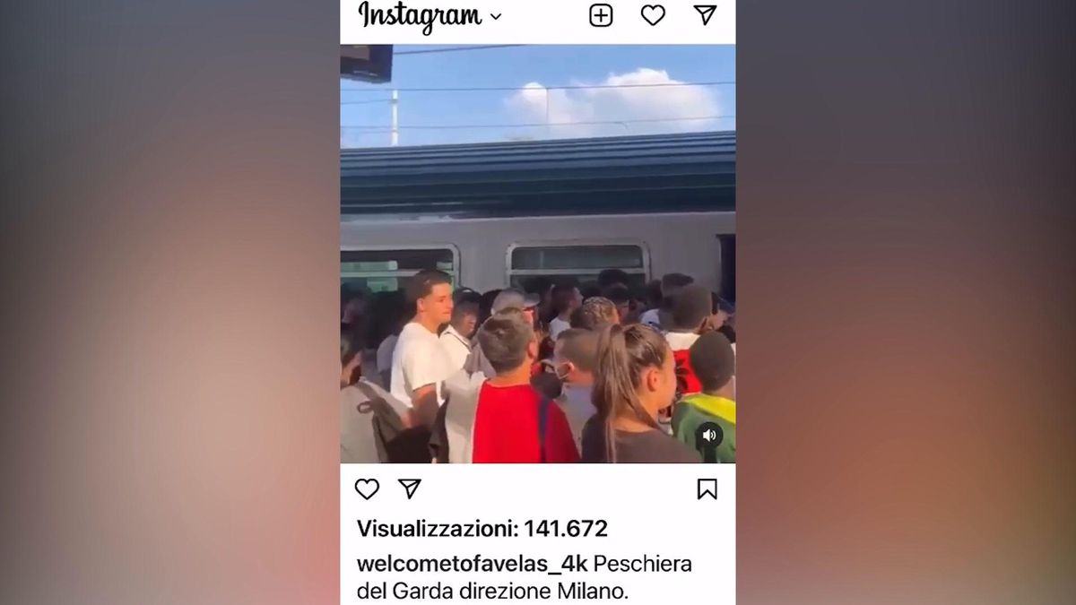 Orda immigrata sul Garda: caos e molestie