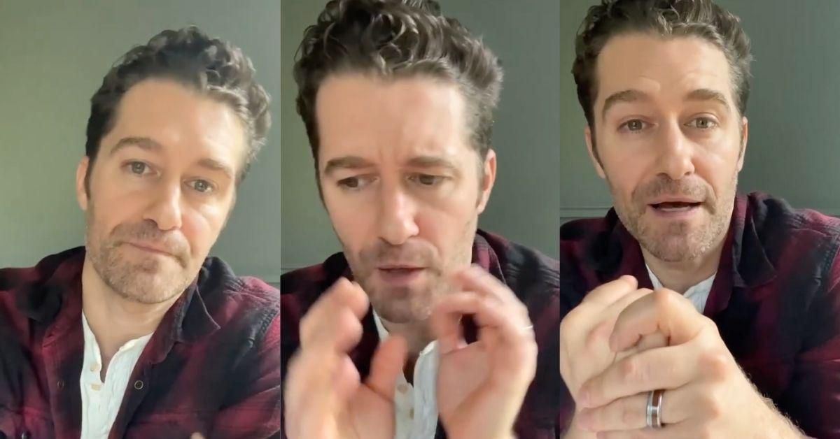 Matthew Morrison Defiantly Reads Alleged Text That Got Him Fired From 'So You Think You Can Dance'