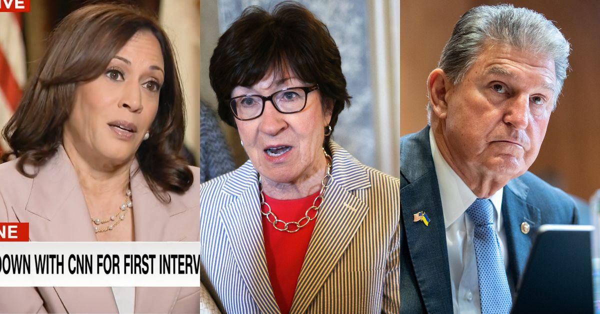 Kamala Harris Throws Shade At Collins And Manchin Over Claims Justices Lied To Them About Roe