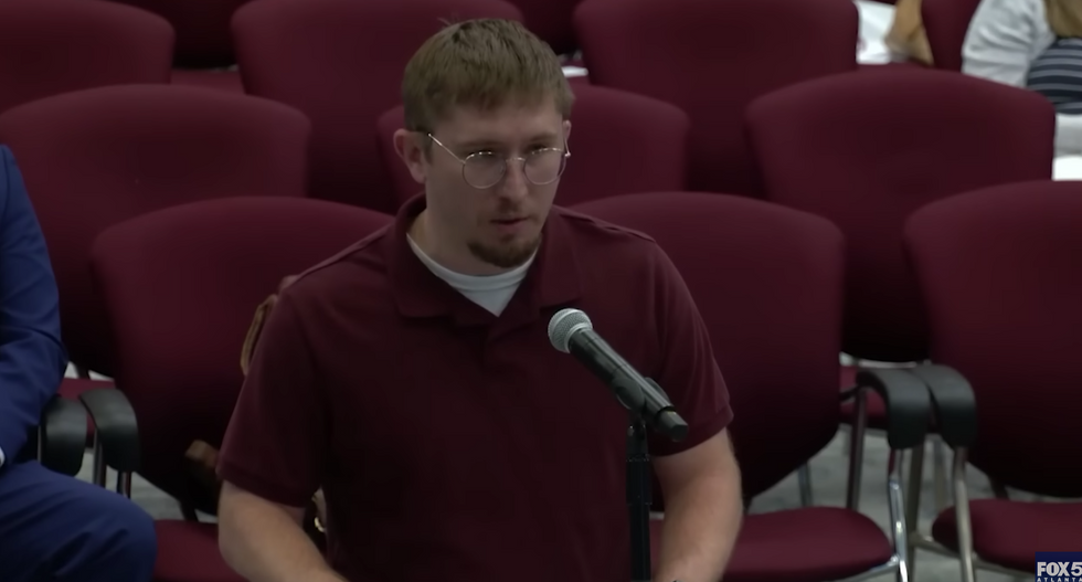 Teacher of the year explains why he's leaving district in unforgettable 3-minute speech