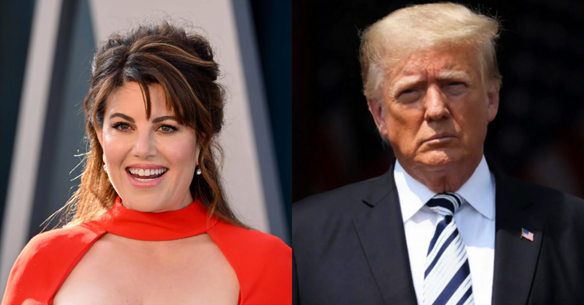 Monica Lewinsky Just Used The 'Distracted Boyfriend' Meme To Perfectly Roast Trump Over Latest Jan. 6 Revelations
