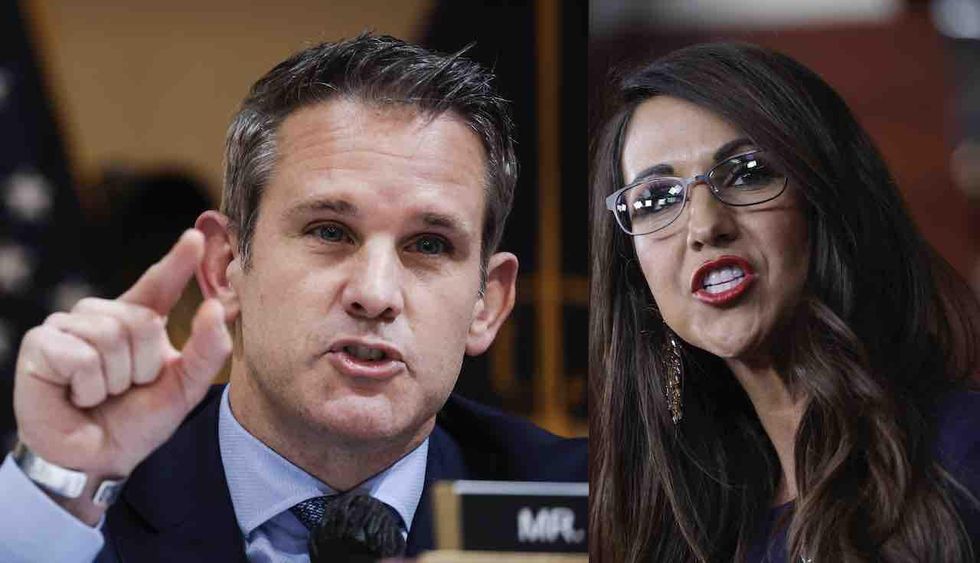 Adam Kinzinger calls out Christian Taliban says Lauren Boebert being tired of church-state separation is what real Taliban believes