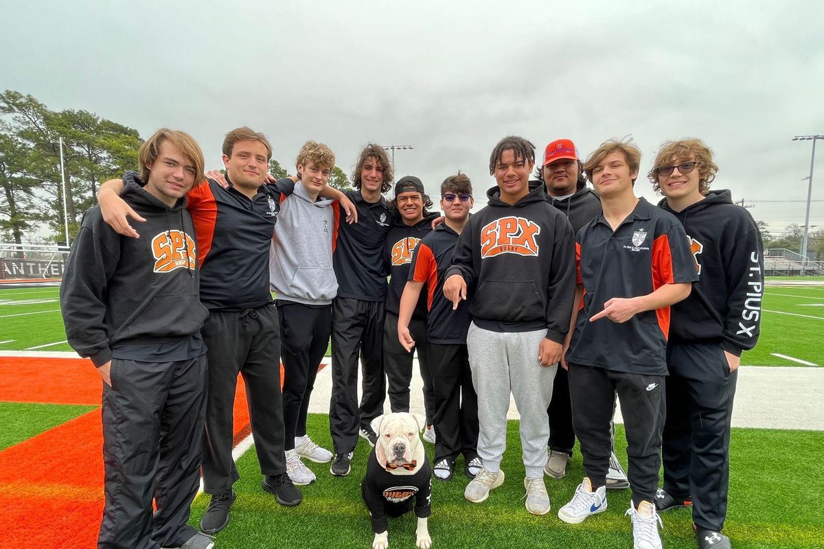 FOR BUSTER: SPX Rugby Saves Stray Dog, Becomes A Part Of Team
