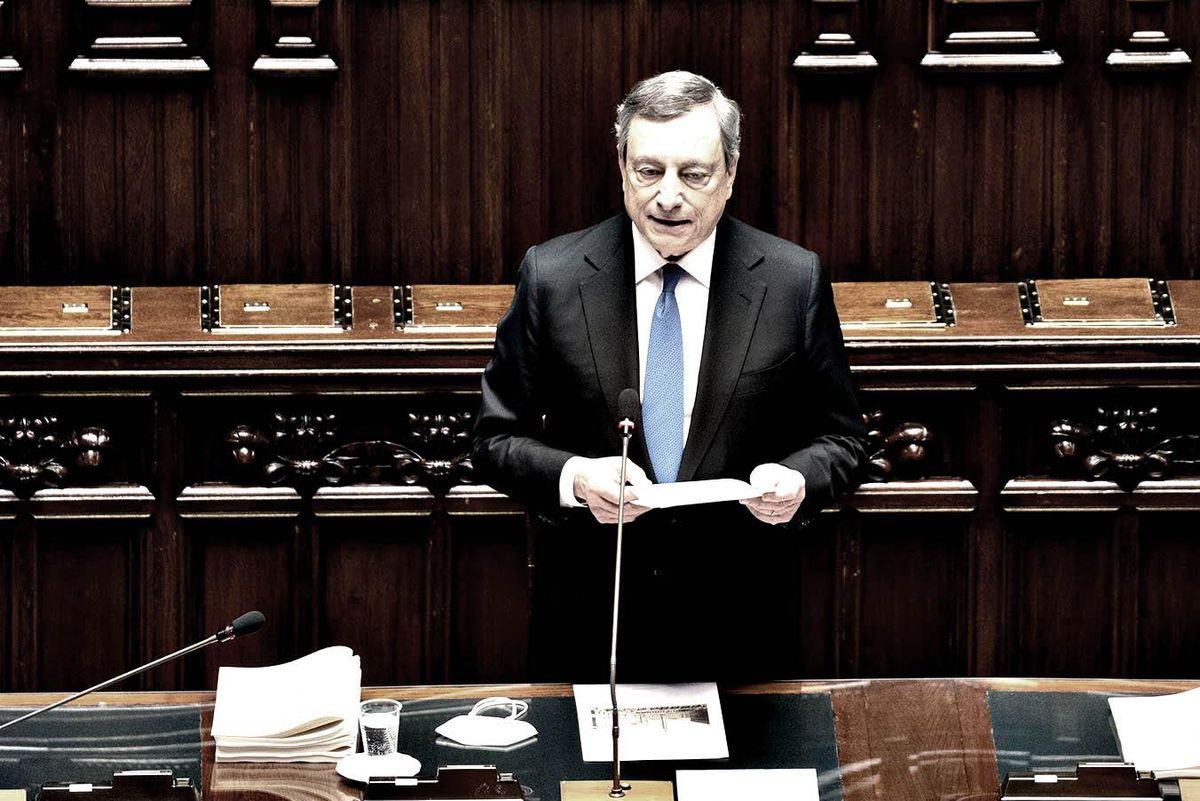 Draghi si blinda e ordina di comprare il gas