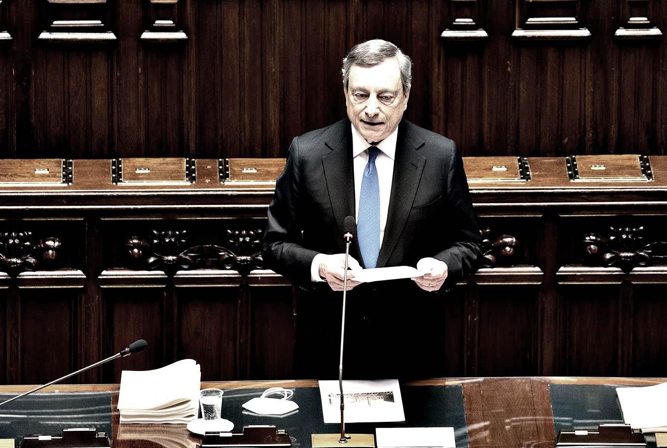 Draghi si blinda e ordina di comprare il gas