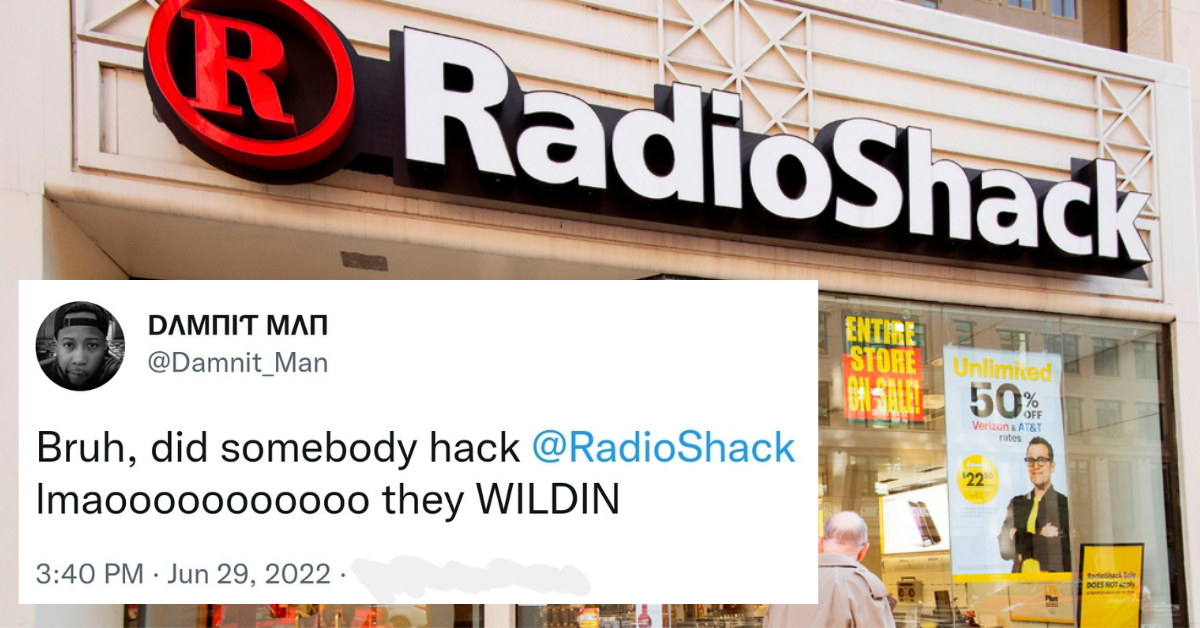 RadioShack Weirds Out Twitter With Bizarrely NSFW Tweets While Pivoting To Selling Crypto