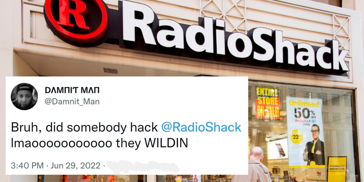 RadioShack Weirds Out Twitter With Bizarrely NSFW Tweets Comic Sands